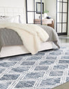 Aegean Elegance Washables Collection Area Rug -  Tinos Rectangle Ivory  lifestyle 7