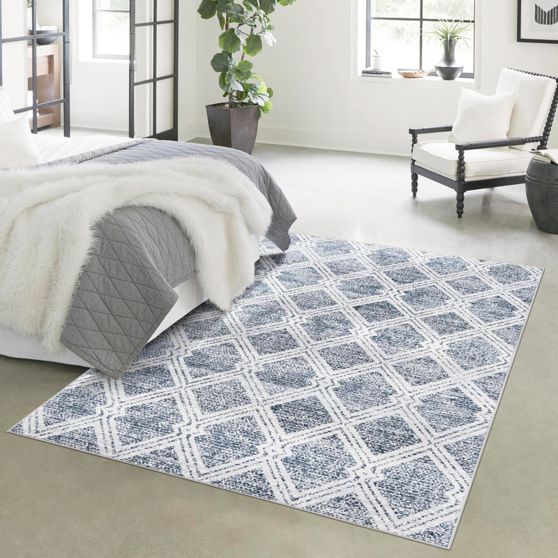 Aegean Elegance Washables Collection Area Rug -  Tinos Rectangle Ivory  lifestyle 40