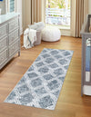 Aegean Elegance Washables Collection Area Rug -  Tinos Runner Ivory  lifestyle 53