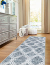 Aegean Elegance Washables Collection Area Rug -  Tinos Runner Ivory  lifestyle 59