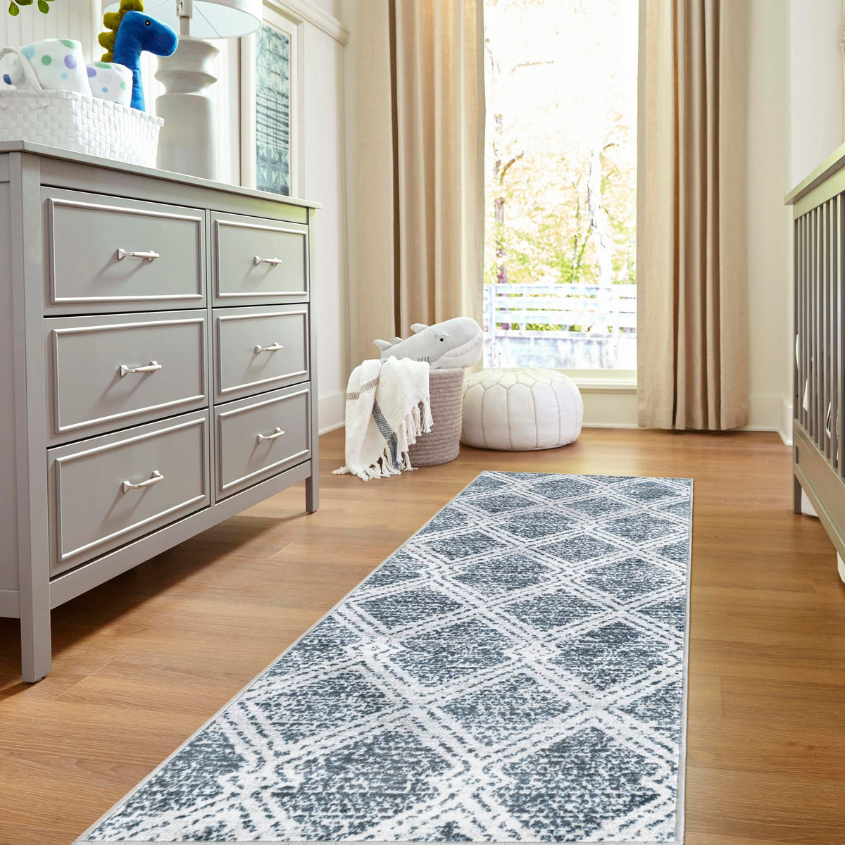 Aegean Elegance Washables Collection Area Rug -  Tinos Runner Ivory  lifestyle 133