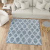 Aegean Elegance Washables Collection Area Rug -  Tinos Square Ivory  lifestyle 91