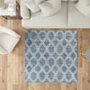 Aegean Elegance Washables Collection Area Rug -  Tinos Square Ivory  lifestyle 106