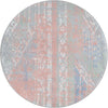 Aegean Elegance Washables Collection Area Rug -  Zakynthos Round Multi  lifestyle 35