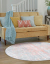 Aegean Elegance Washables Collection Area Rug -  Zakynthos Round Multi  lifestyle 43