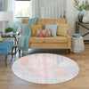 Aegean Elegance Washables Collection Area Rug -  Zakynthos Round Multi  lifestyle 89