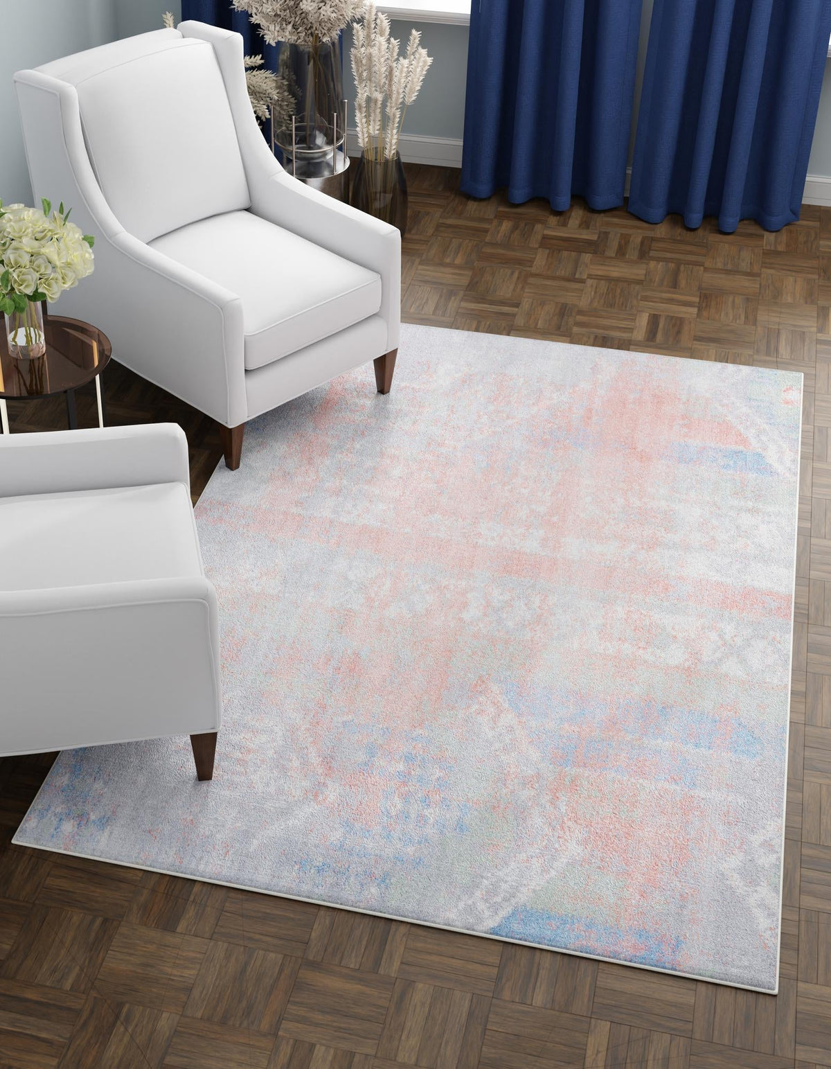 Aegean Elegance Washables Collection Area Rug -  Zakynthos Rectangle Multi  lifestyle 4