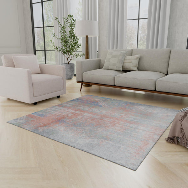 Aegean Elegance Washables Collection Area Rug -  Zakynthos Square Multi  lifestyle 94