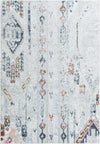 Aegean Elegance Washables Collection Area Rug -  Zakynthos Rectangle Ivory Gray Main