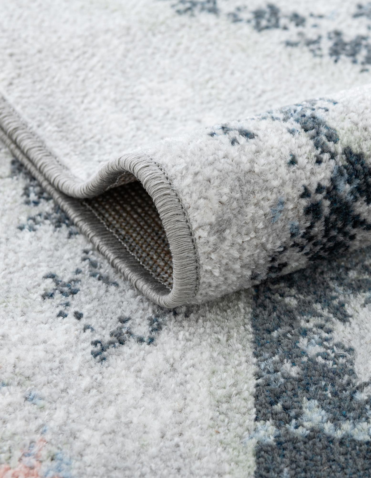 Aegean Elegance Washables Collection Area Rug -  Zakynthos Rectangle Ivory Gray  lifestyle 10