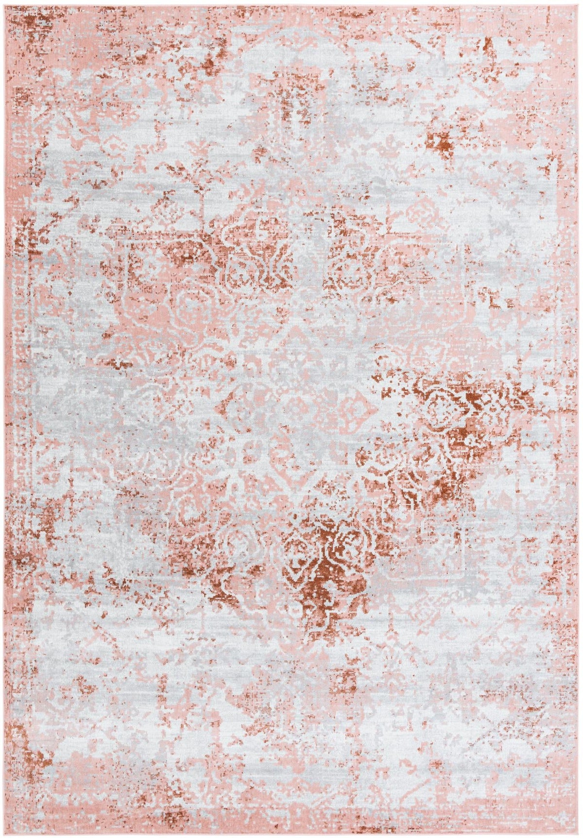 Aegean Elegance Washables Collection Area Rug -  Serifos Rectangle Rose Pink  lifestyle 3