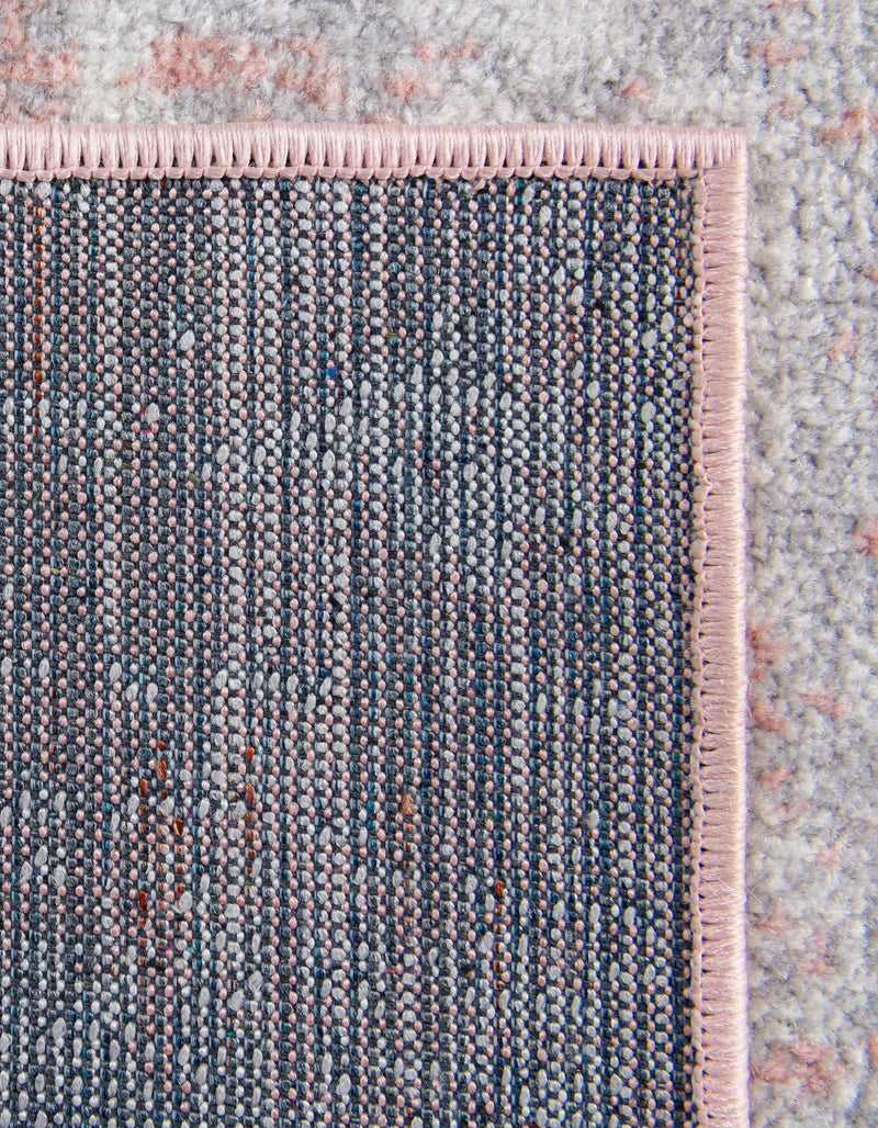 Aegean Elegance Washables Collection Area Rug -  Serifos Square Rose Pink  lifestyle 80