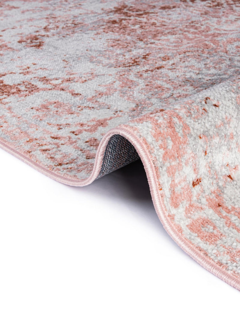 Aegean Elegance Washables Collection Area Rug -  Serifos Square Rose Pink  lifestyle 86