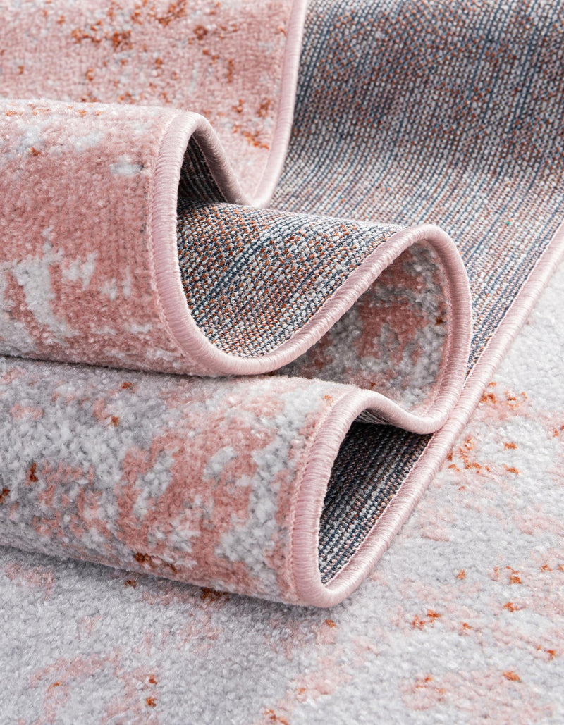 Aegean Elegance Washables Collection Area Rug -  Serifos Square Rose Pink  lifestyle 104