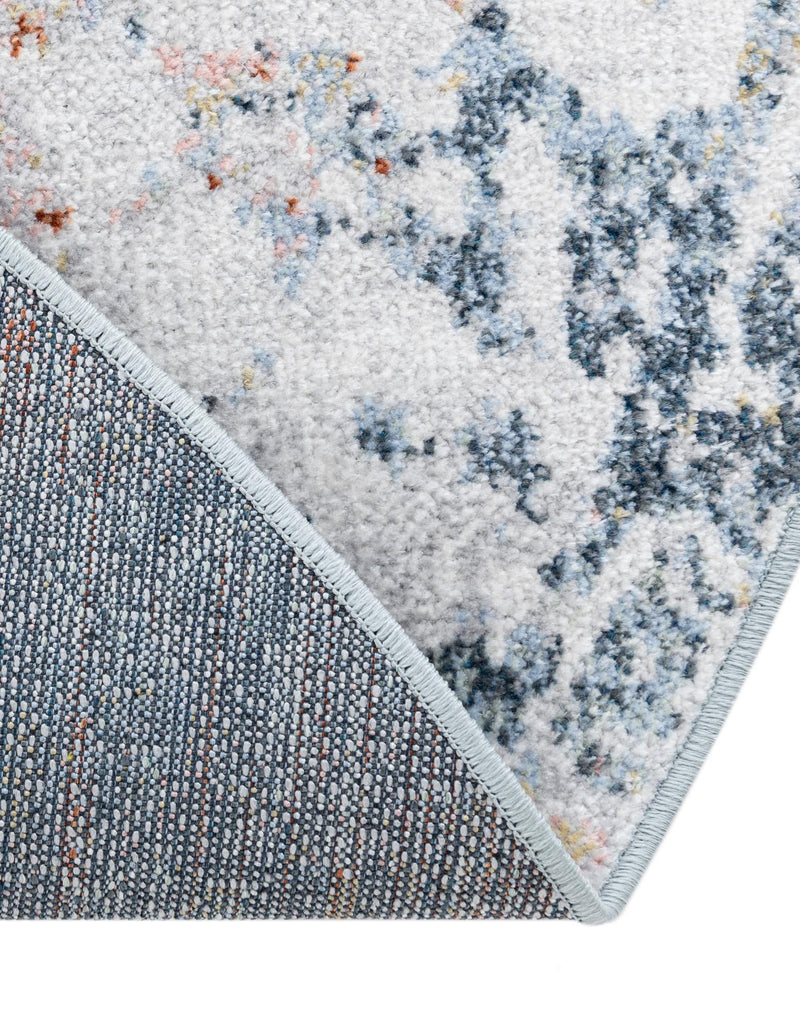Aegean Elegance Washables Collection Area Rug -  Serifos Round Multi  lifestyle 77