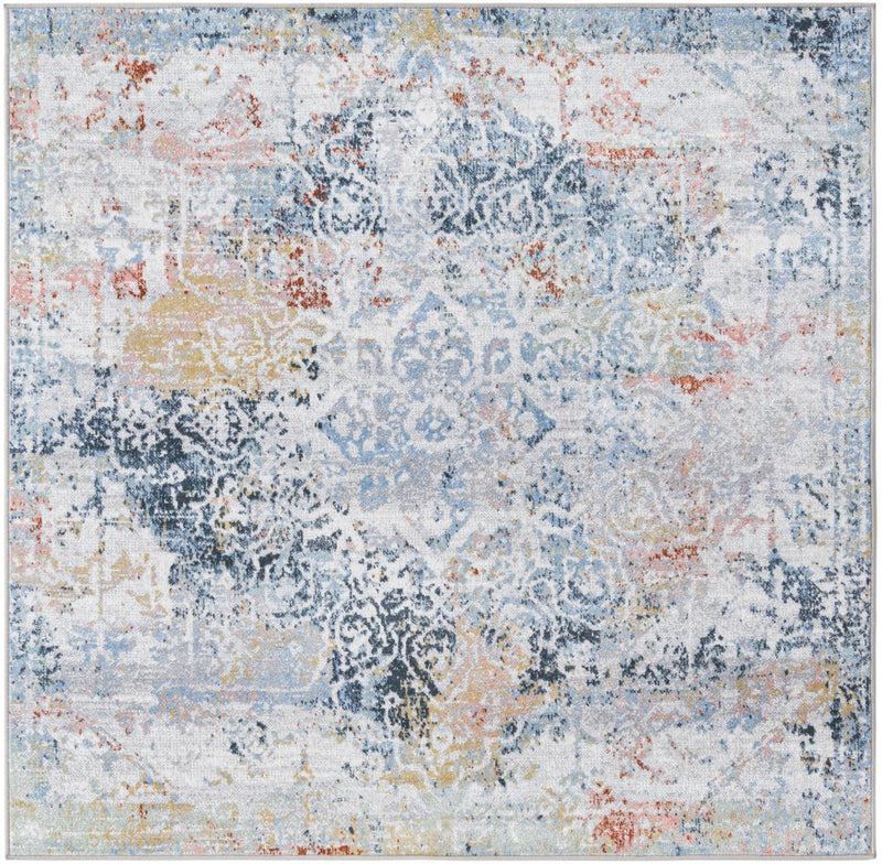 Aegean Elegance Washables Collection Area Rug -  Serifos Square Multi  lifestyle 35