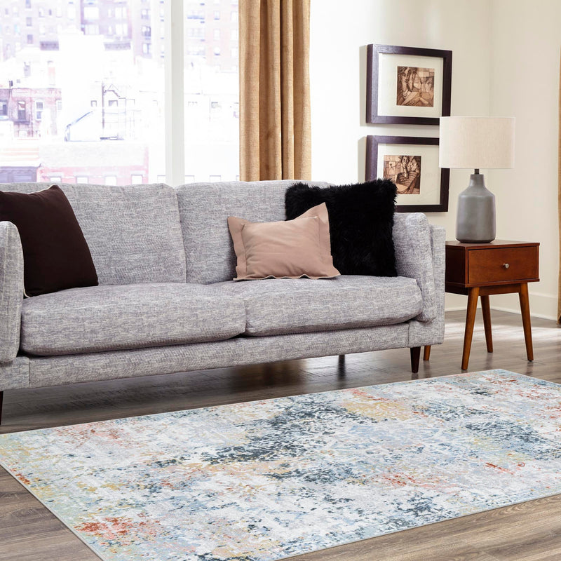 Aegean Elegance Washables Collection Area Rug -  Serifos Rectangle Multi  lifestyle 30
