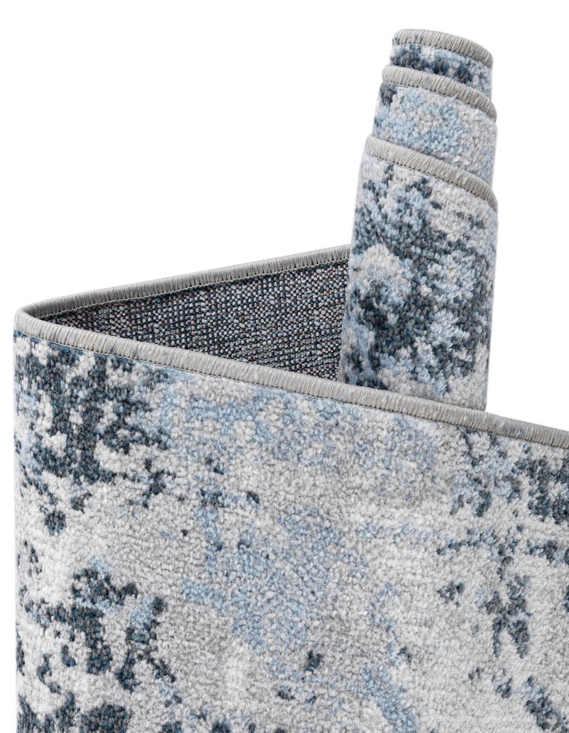 Aegean Elegance Washables Collection Area Rug -  Serifos Rectangle Navy Blue  lifestyle 19