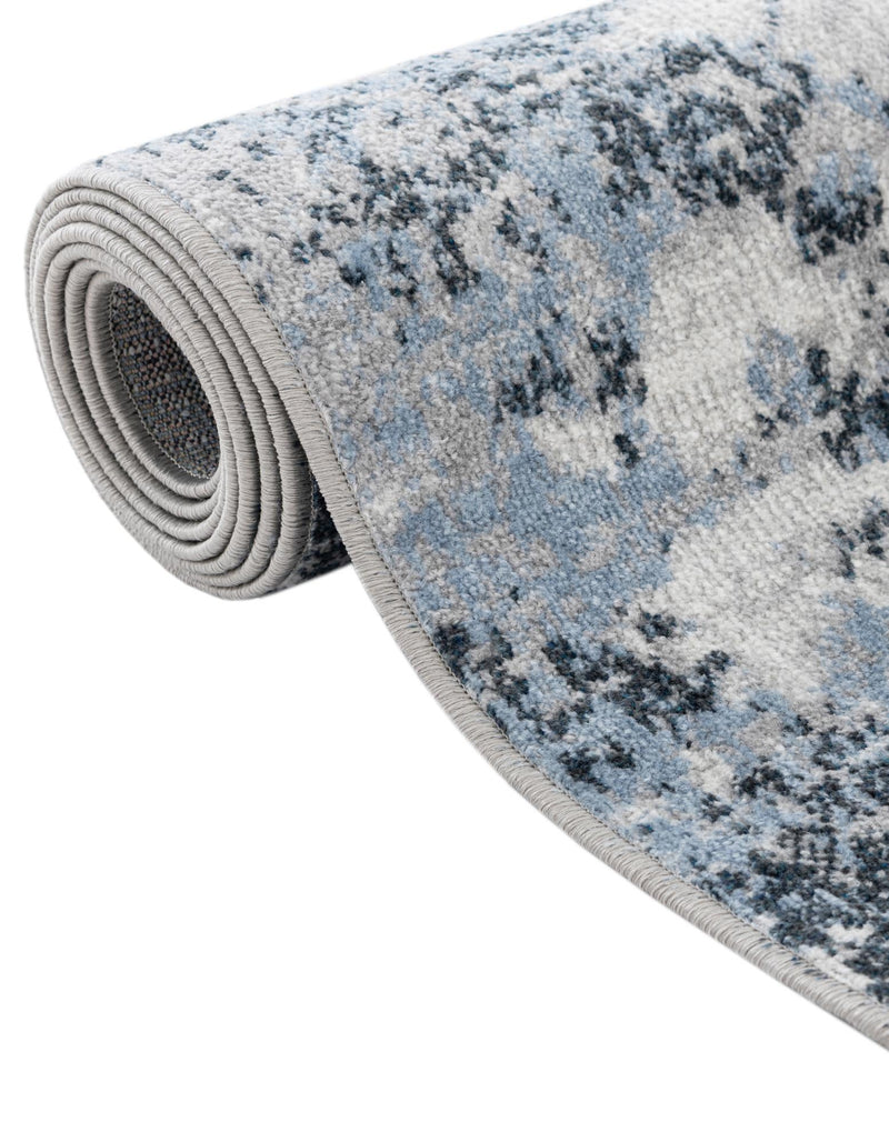 Aegean Elegance Washables Collection Area Rug -  Serifos Rectangle Navy Blue  lifestyle 21