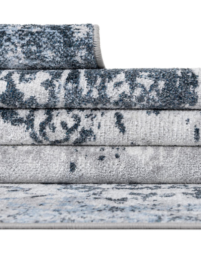 Aegean Elegance Washables Collection Area Rug -  Serifos Rectangle Navy Blue  lifestyle 25
