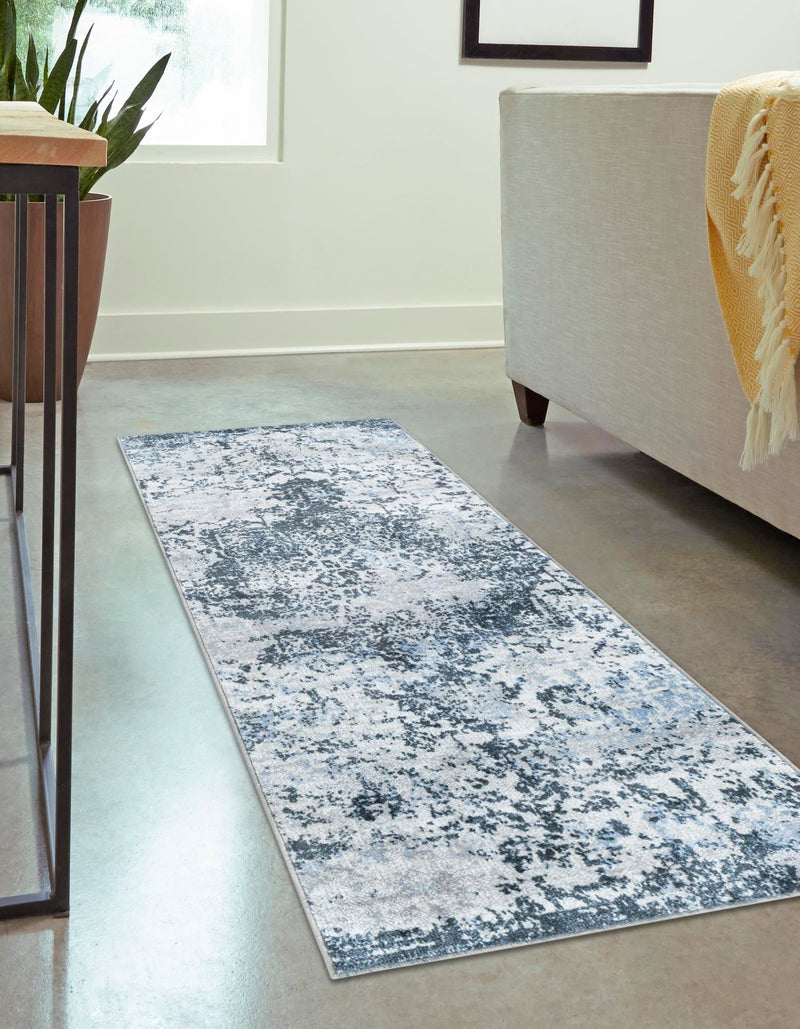 Aegean Elegance Washables Collection Area Rug -  Serifos Runner Navy Blue  lifestyle 43