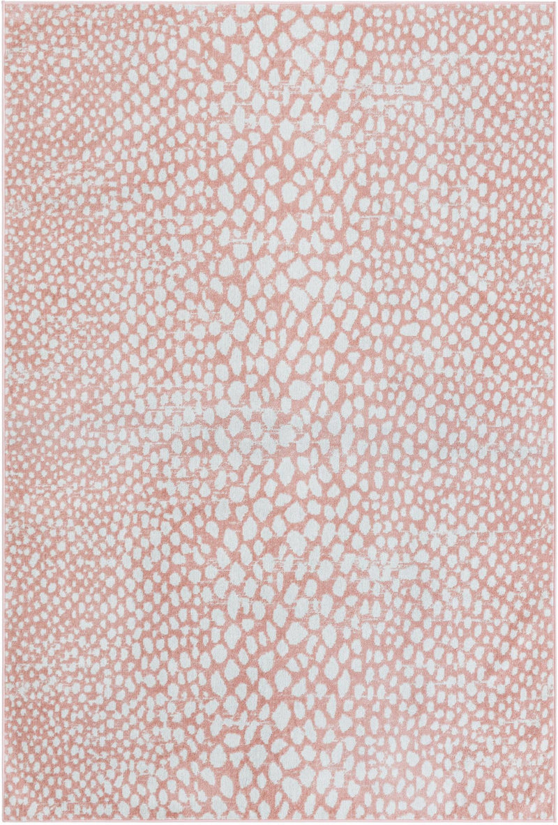 Aegean Elegance Washables Collection Area Rug -  Mykonos Rectangle Rose Pink  lifestyle 4