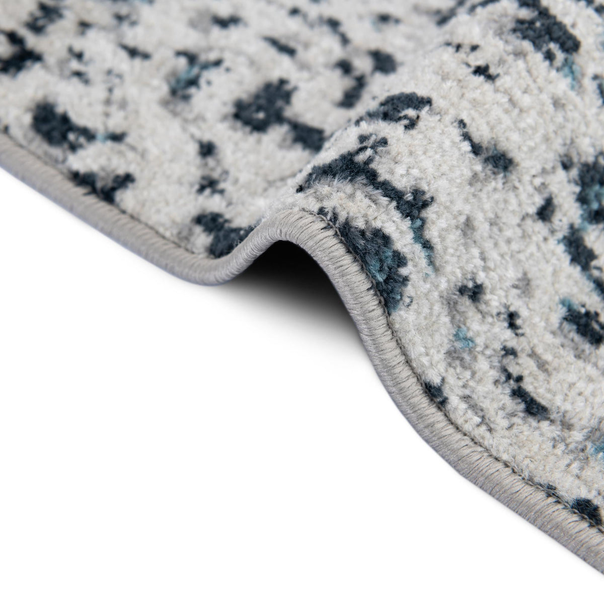 Aegean Elegance Washables Collection Area Rug -  Naxos Round Navy Blue  lifestyle 69