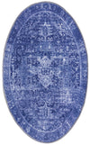 Heritage Elegance Collection Area Rug -  Windsor (Navy Blue) Oval Navy Blue  lifestyle 19