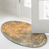 Heritage Elegance Collection Area Rug -  Windsor (Yellow) Oval Yellow  lifestyle 70