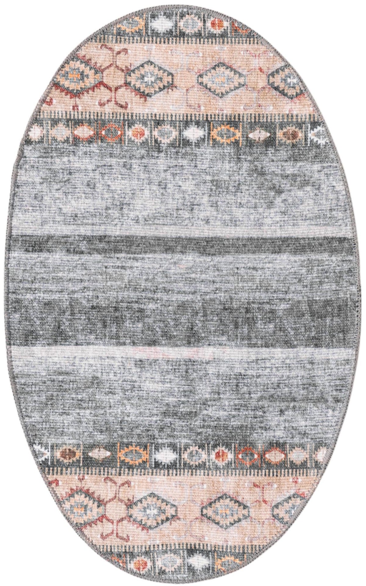 Heritage Elegance Collection Area Rug -  Edinburgh Oval Green  lifestyle 49