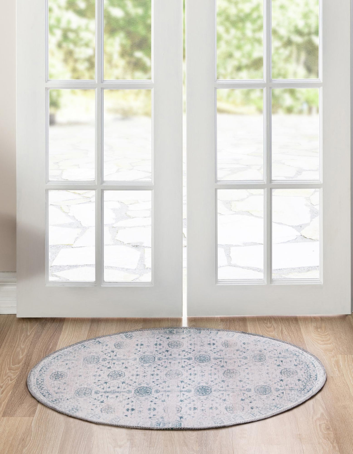 Heritage Elegance Collection Area Rug -  Chatsworth Oval Ivory  lifestyle 54