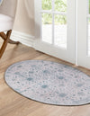 Heritage Elegance Collection Area Rug -  Chatsworth Oval Ivory  lifestyle 66