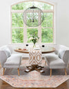 Regal Estates Collection Area Rug -  Monarch Octagon Multi  lifestyle 56