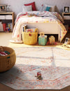 Regal Estates Collection Area Rug -  Monarch Octagon Multi  lifestyle 62