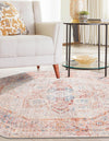 Regal Estates Collection Area Rug -  Monarch Octagon Multi  lifestyle 68