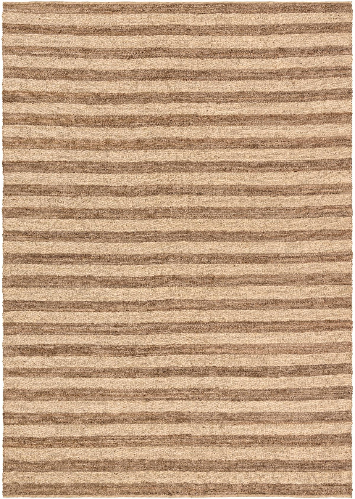 Woven Seaside Jute Collection Area Rug - Nantucket Rectangle Ivory and Natural  lifestyle 3