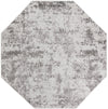 Luminara Sands Collection Area Rug - Serenity (Stone Gray) Octagon Stone Gray  lifestyle 20