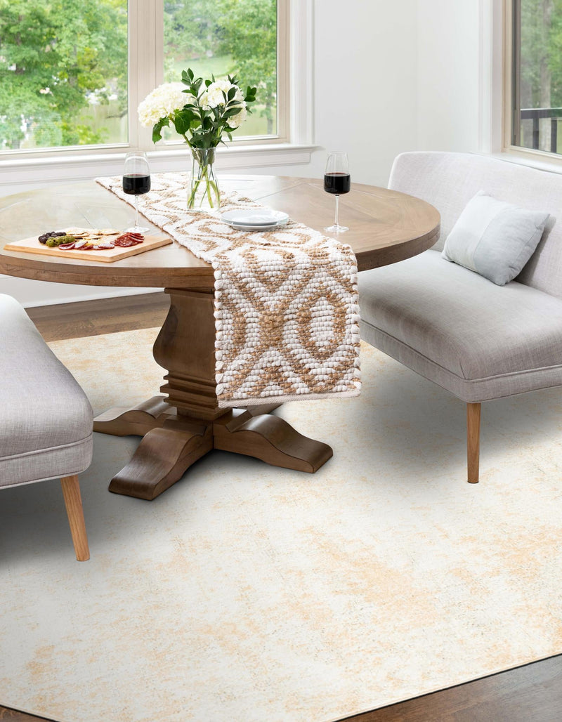 Luminara Sands Collection Area Rug - Serenity (Sand) Octagon Sand  lifestyle 17