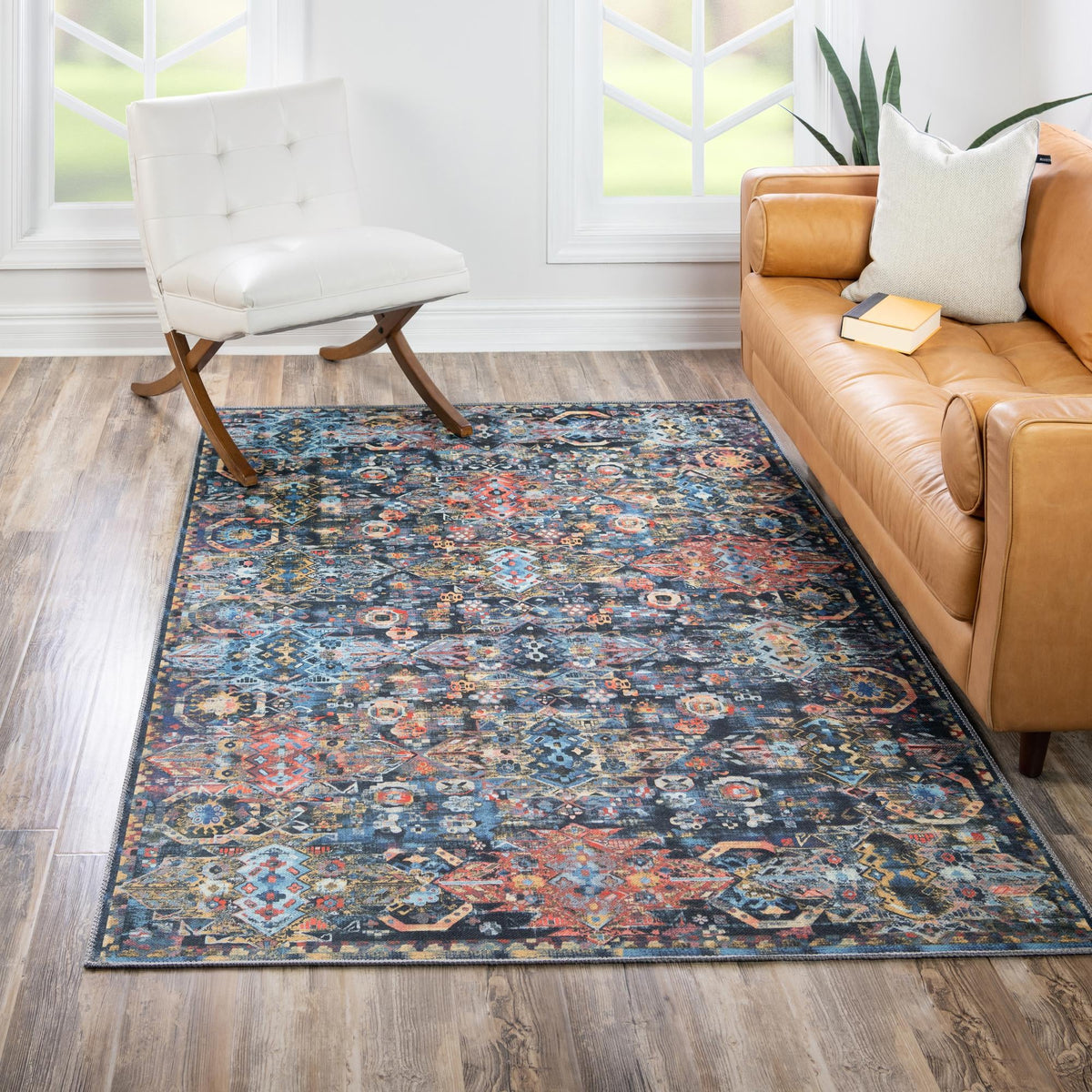 Heritage Elegance Collection Area Rug -  Potala Rectangle Multi  lifestyle 28