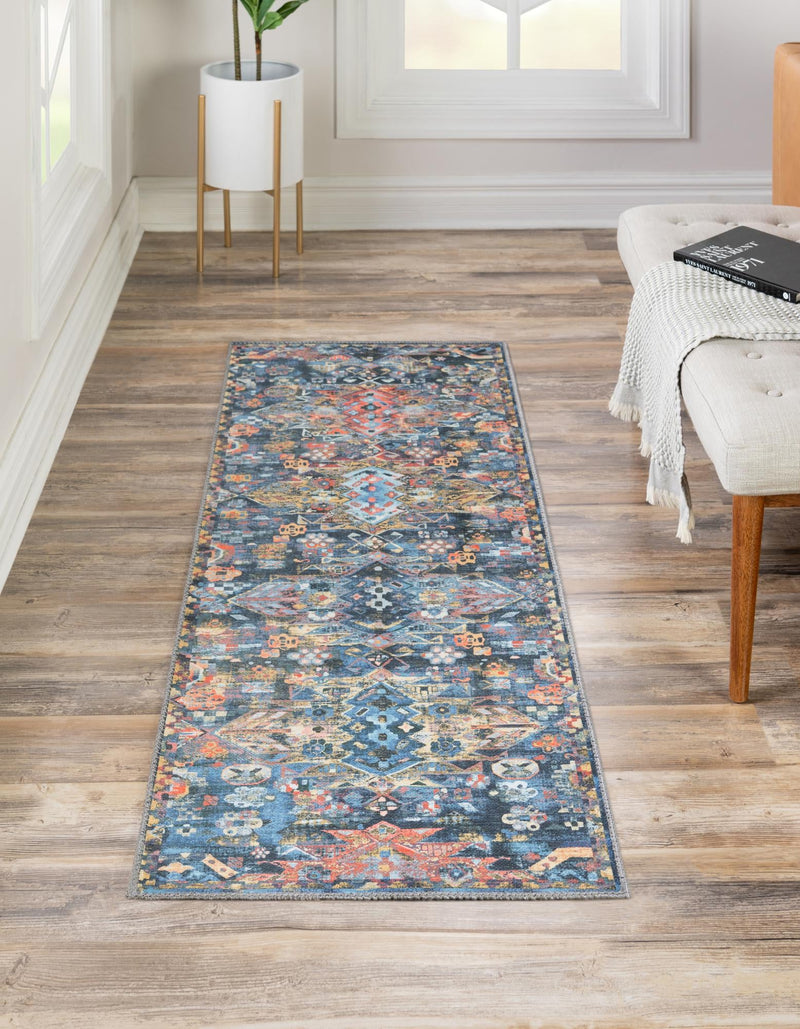 Heritage Elegance Collection Area Rug -  Potala Runner Multi  lifestyle 44