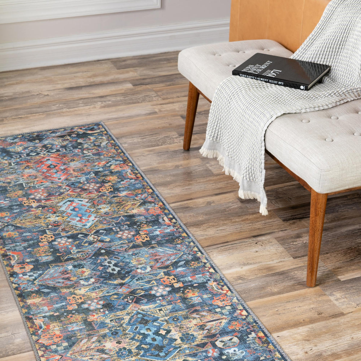 Heritage Elegance Collection Area Rug -  Potala Runner Multi  lifestyle 88