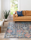 Heritage Elegance Collection Area Rug -  Potala Square Multi  lifestyle 47