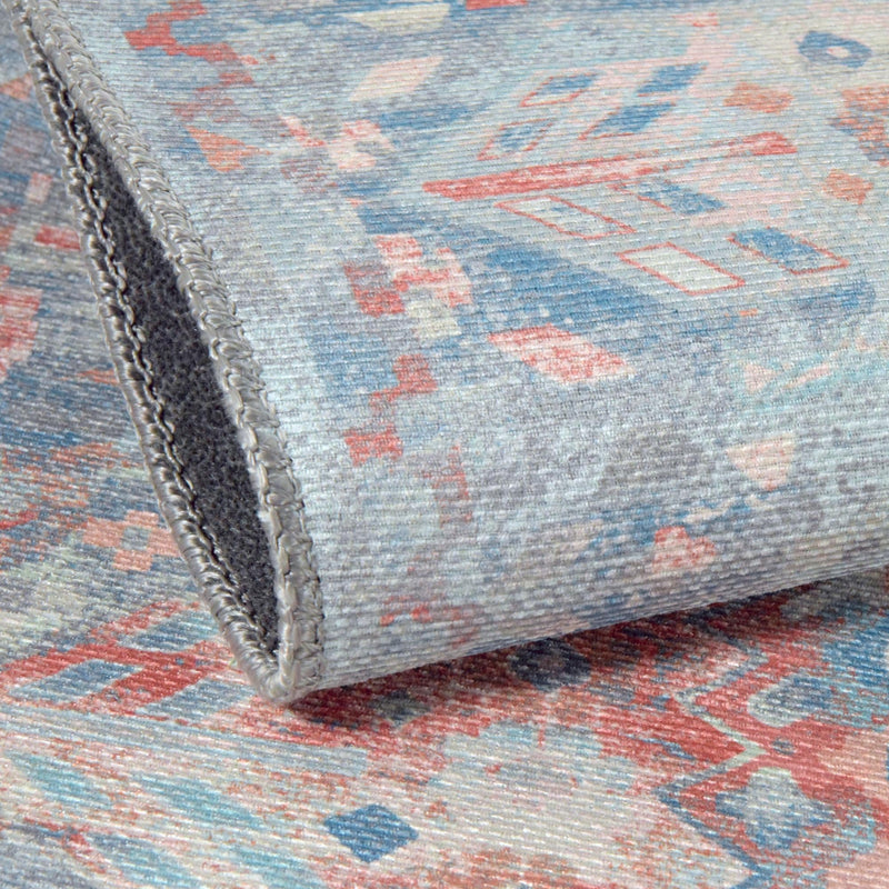 Heritage Elegance Collection Area Rug -  Potala Rectangle Blue  lifestyle 9