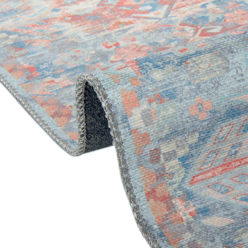 Heritage Elegance Collection Area Rug -  Potala Rectangle Blue  lifestyle 17