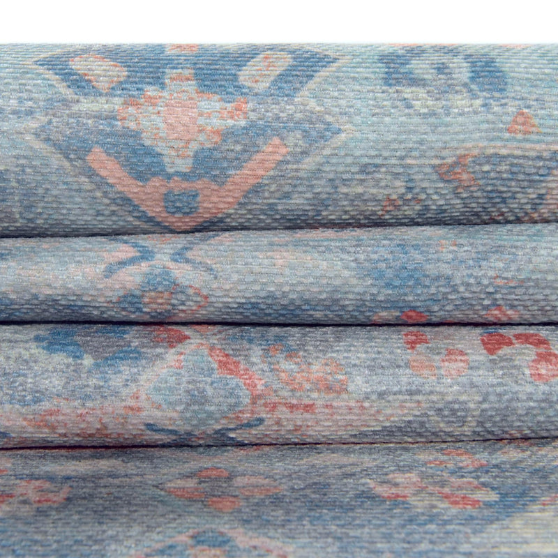 Heritage Elegance Collection Area Rug -  Potala Rectangle Blue  lifestyle 25