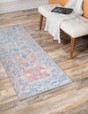 Heritage Elegance Collection Area Rug -  Potala Runner Blue  lifestyle 43