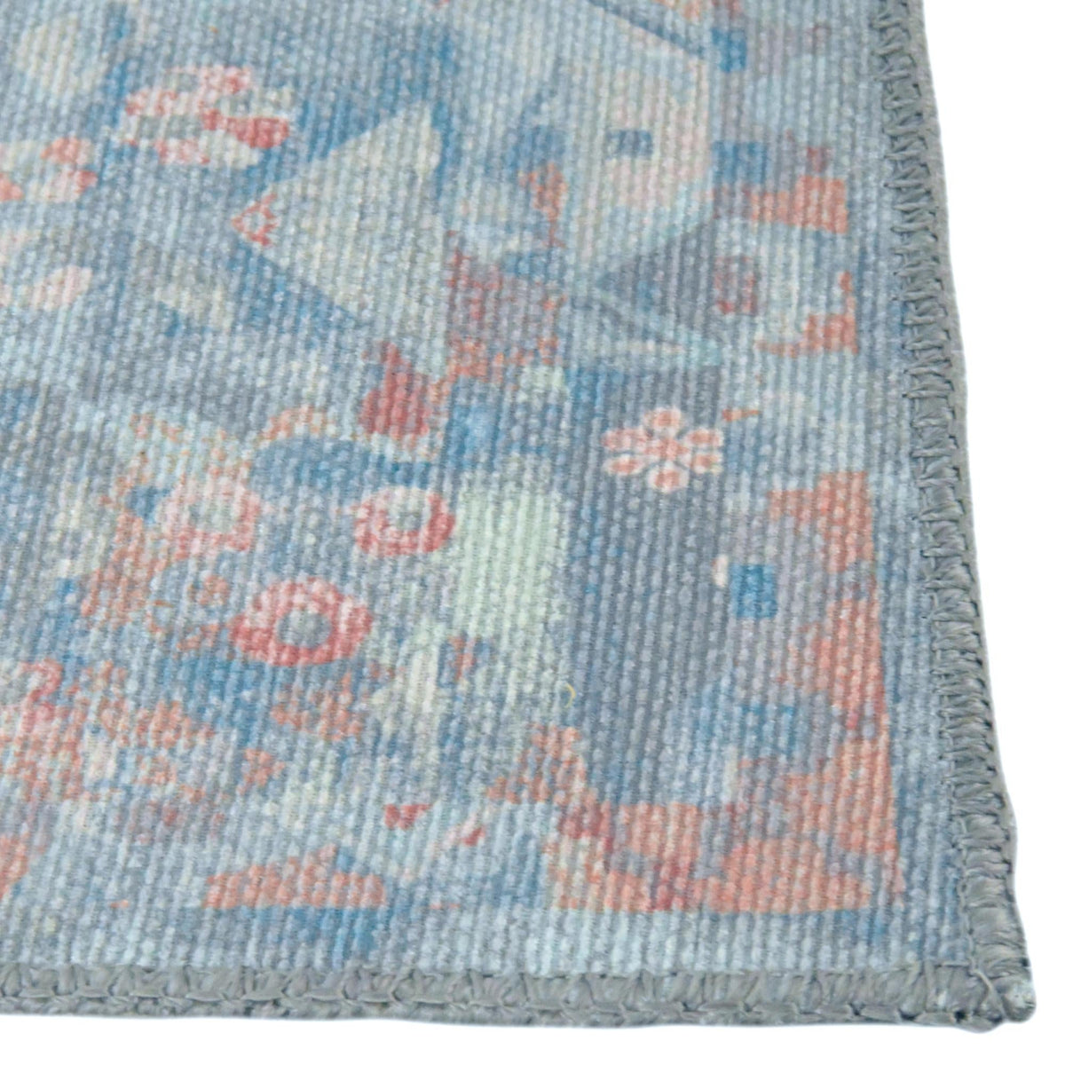 Heritage Elegance Collection Area Rug -  Potala Octagon Blue  lifestyle 63