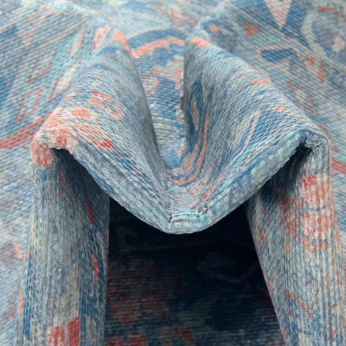 Heritage Elegance Collection Area Rug -  Potala Octagon Blue  lifestyle 69