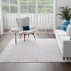 Heritage Elegance Collection Area Rug -  Potala Square Blue  lifestyle 112