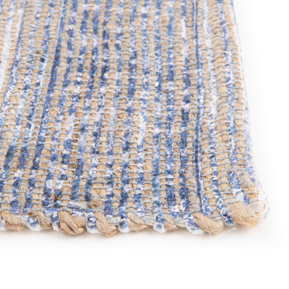 Savannah Threads Collection Area Rug - Charleston Rectangle Blue  lifestyle 26